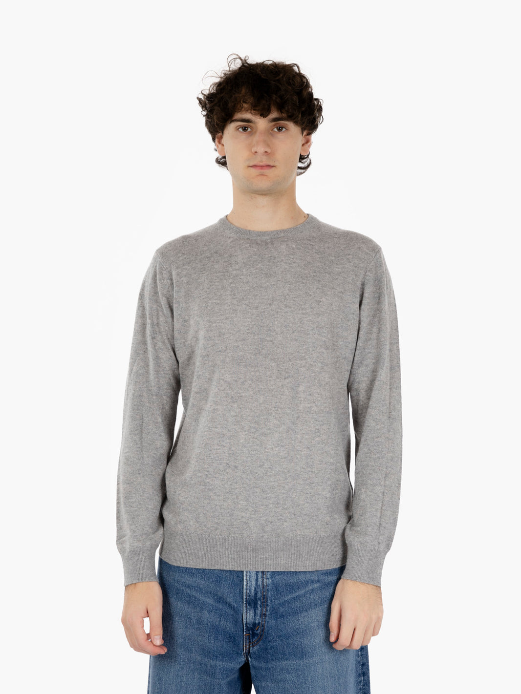 Maglione misto cashmire feltro