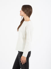 STIMM - Maglione raglan girocollo ecru