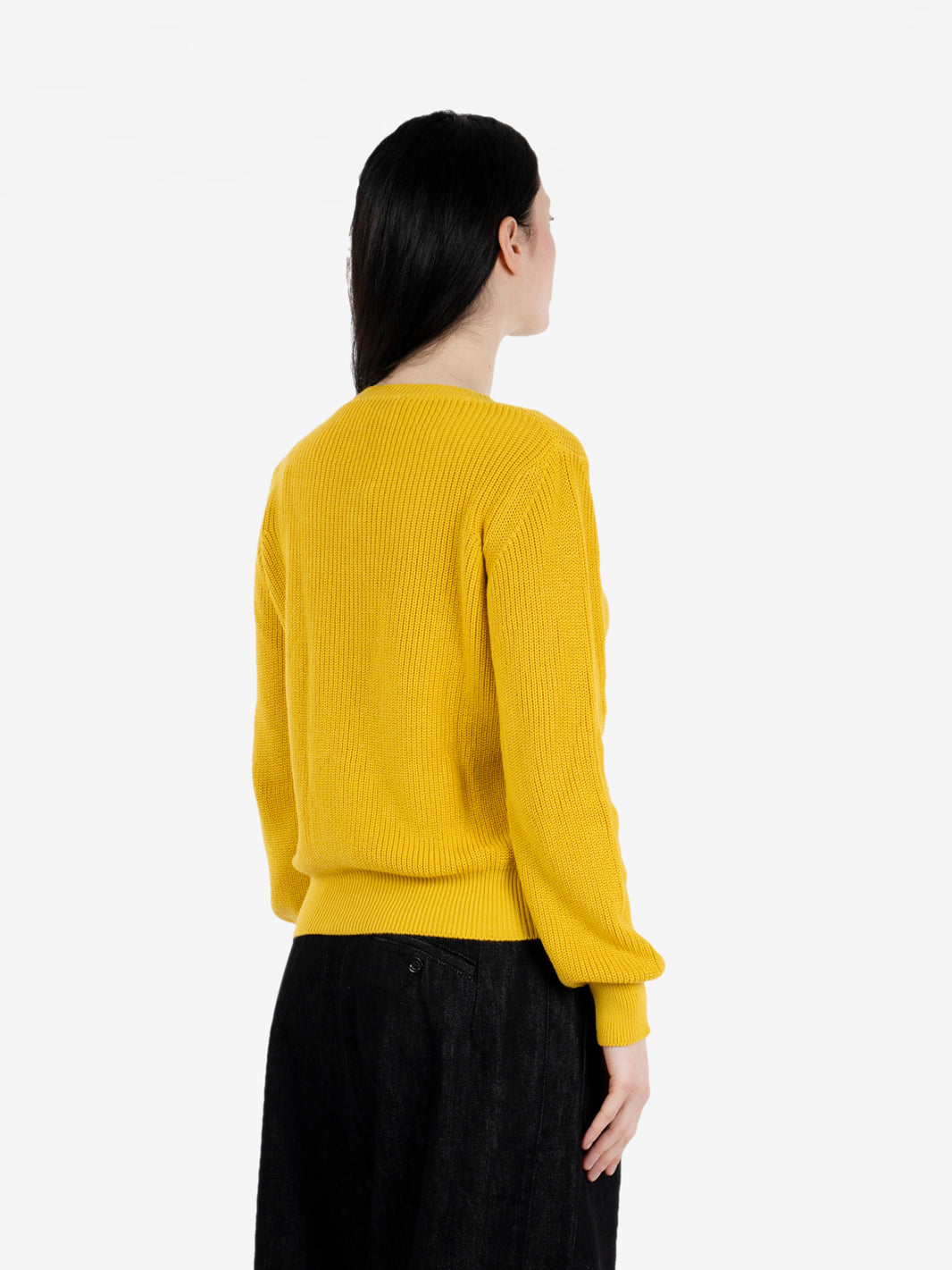 Maglione scollo a V sole