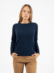 STIMM - Maglione scollo rotondo blu