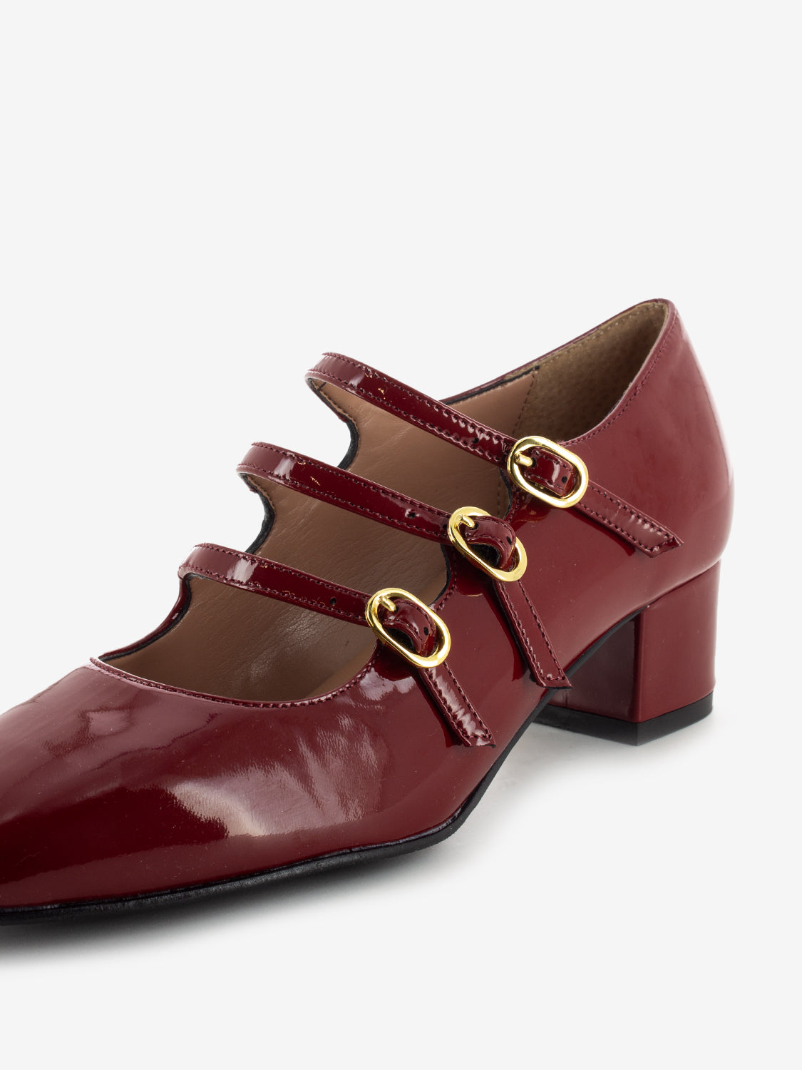 Red Patent Mary Jane