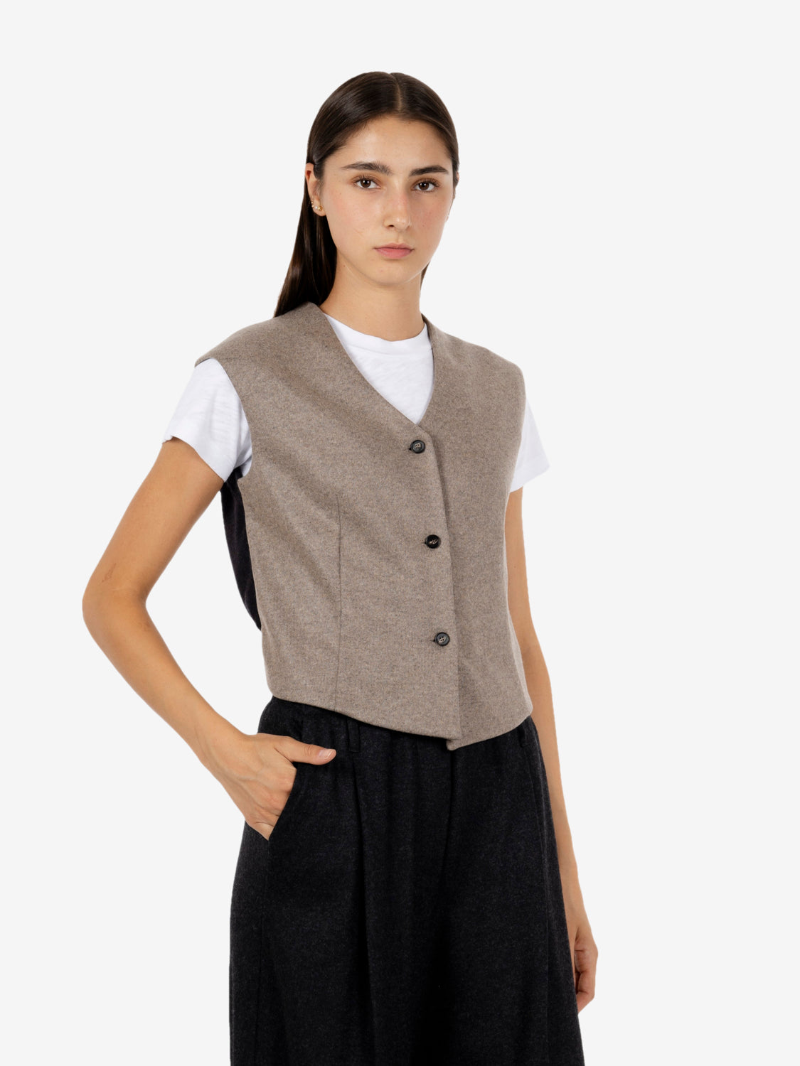 Cooper brown casha / anthracite vest