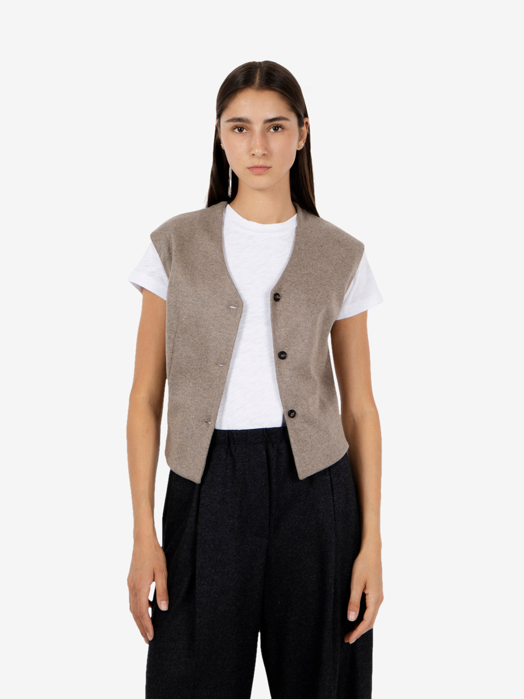 Cooper brown casha / anthracite vest