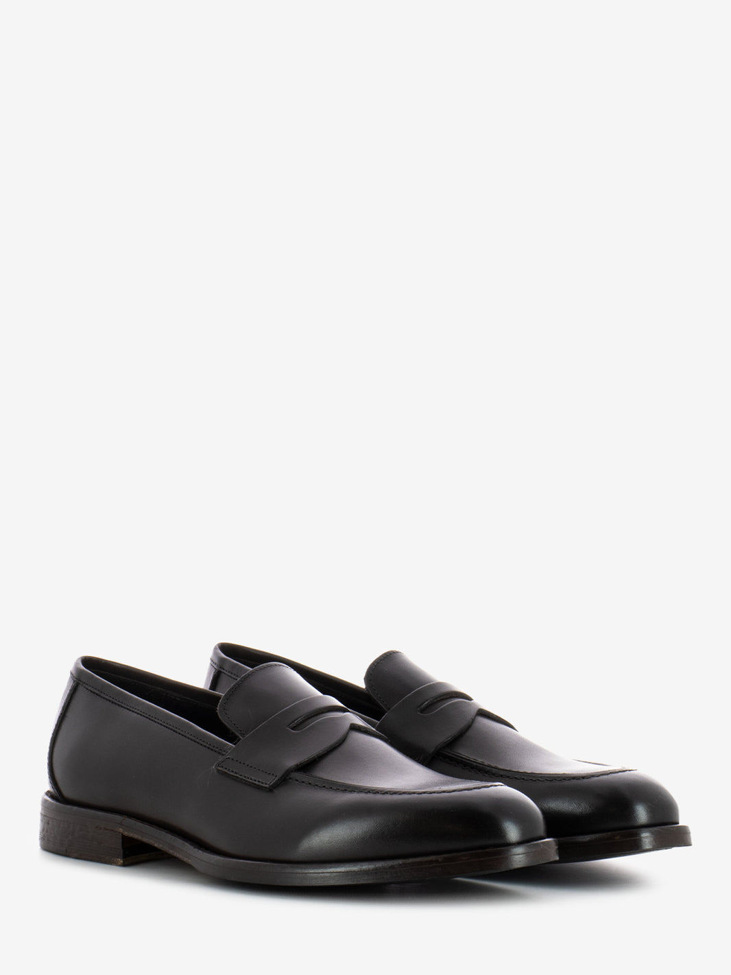 College Moccasins in Dark Brown Leather