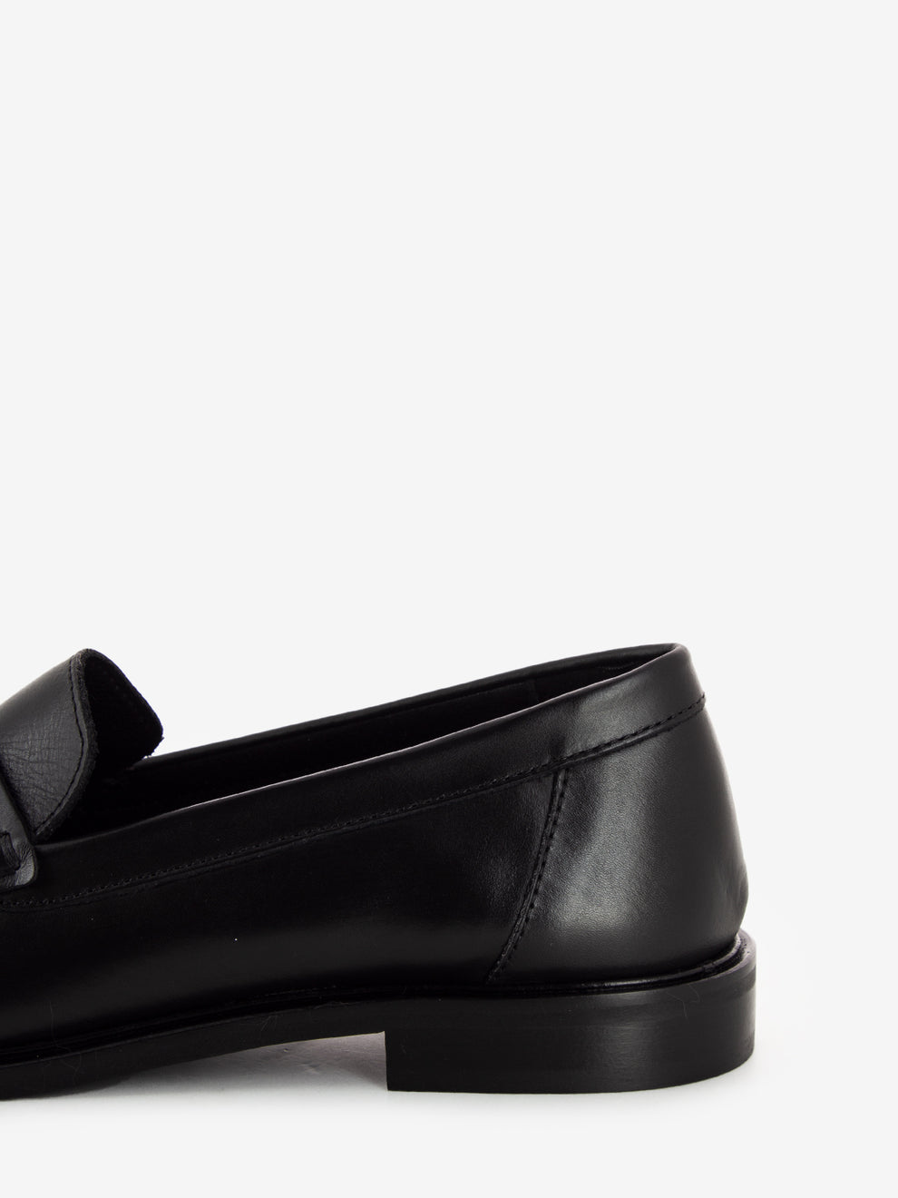 Mocassini Elsa in pelle nera