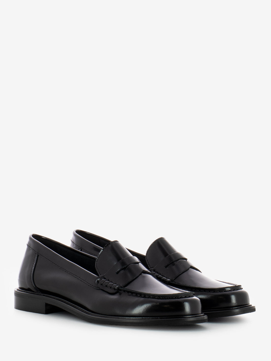 Mocassini Elsa in pelle nero
