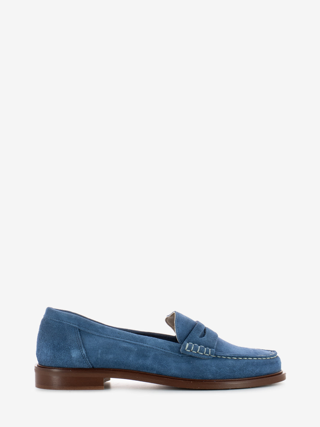 Mocassini Elsa in suede jeans