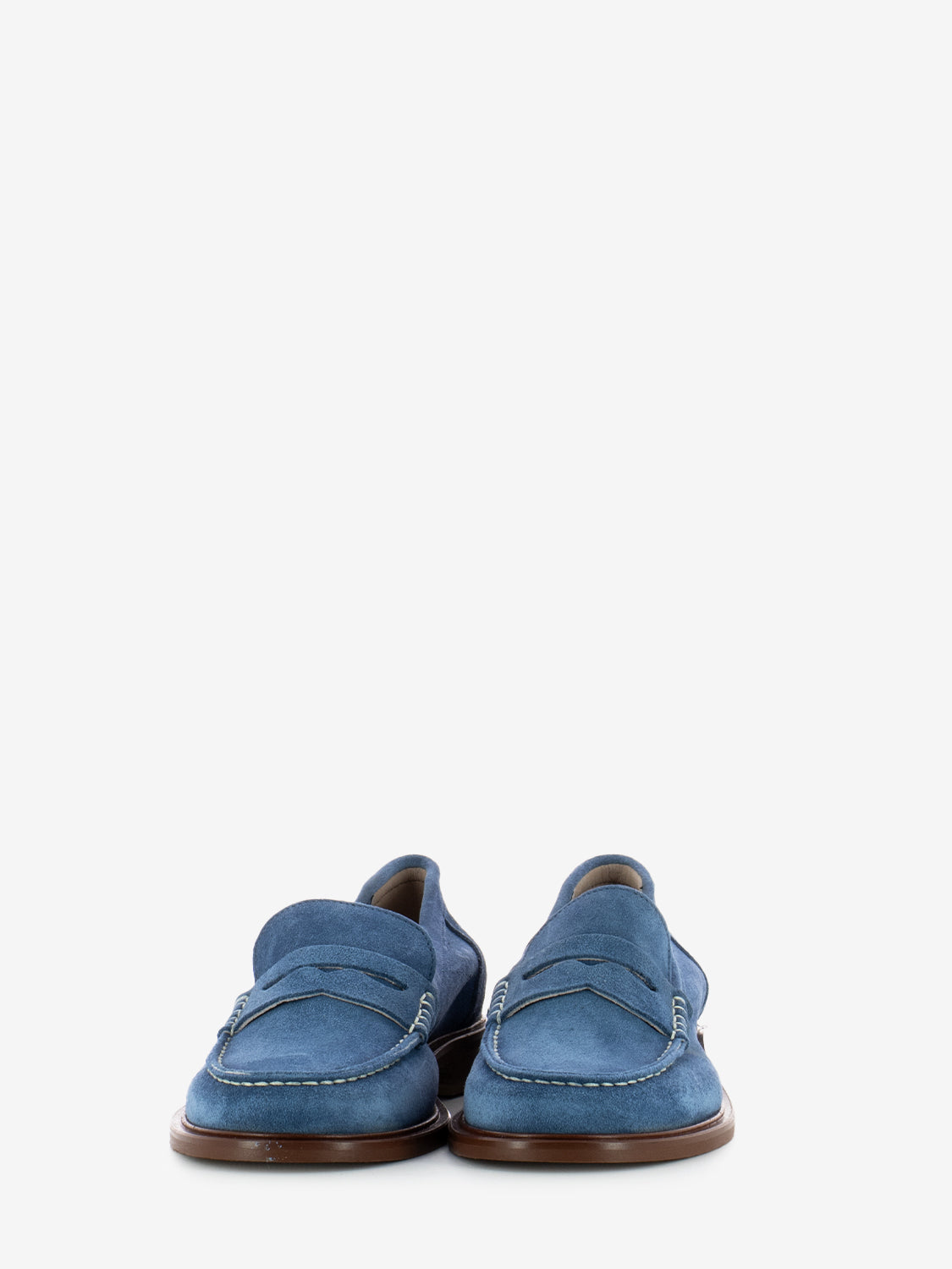 Mocassini Elsa in suede jeans