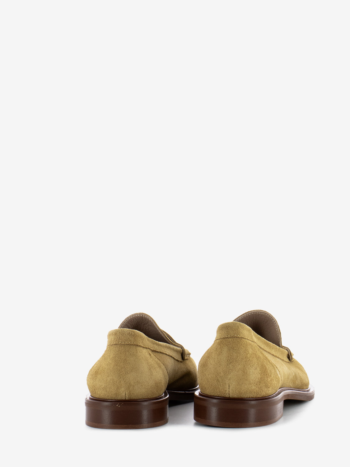 Mocassini Elsa in suede mandorla