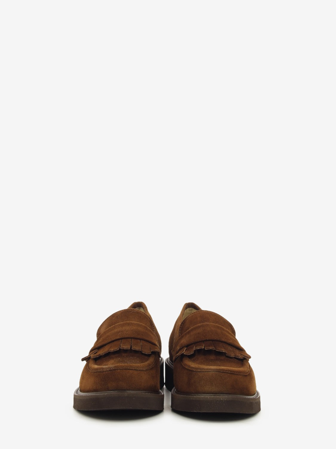 CHOCOLATE SUEDE LOAFER 247-6037/EXTRLHT_CHOCO