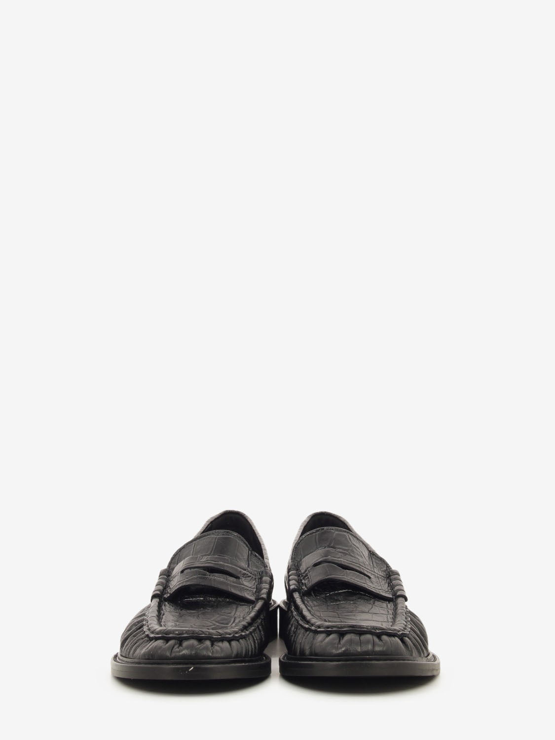 BLACK COCCO LOAFER VICKY-SC9-CRD_NERO