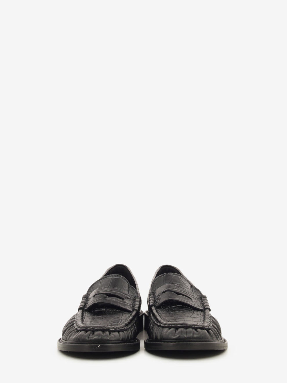 BLACK COCCO LOAFER VICKY-SC9-CRD_NERO