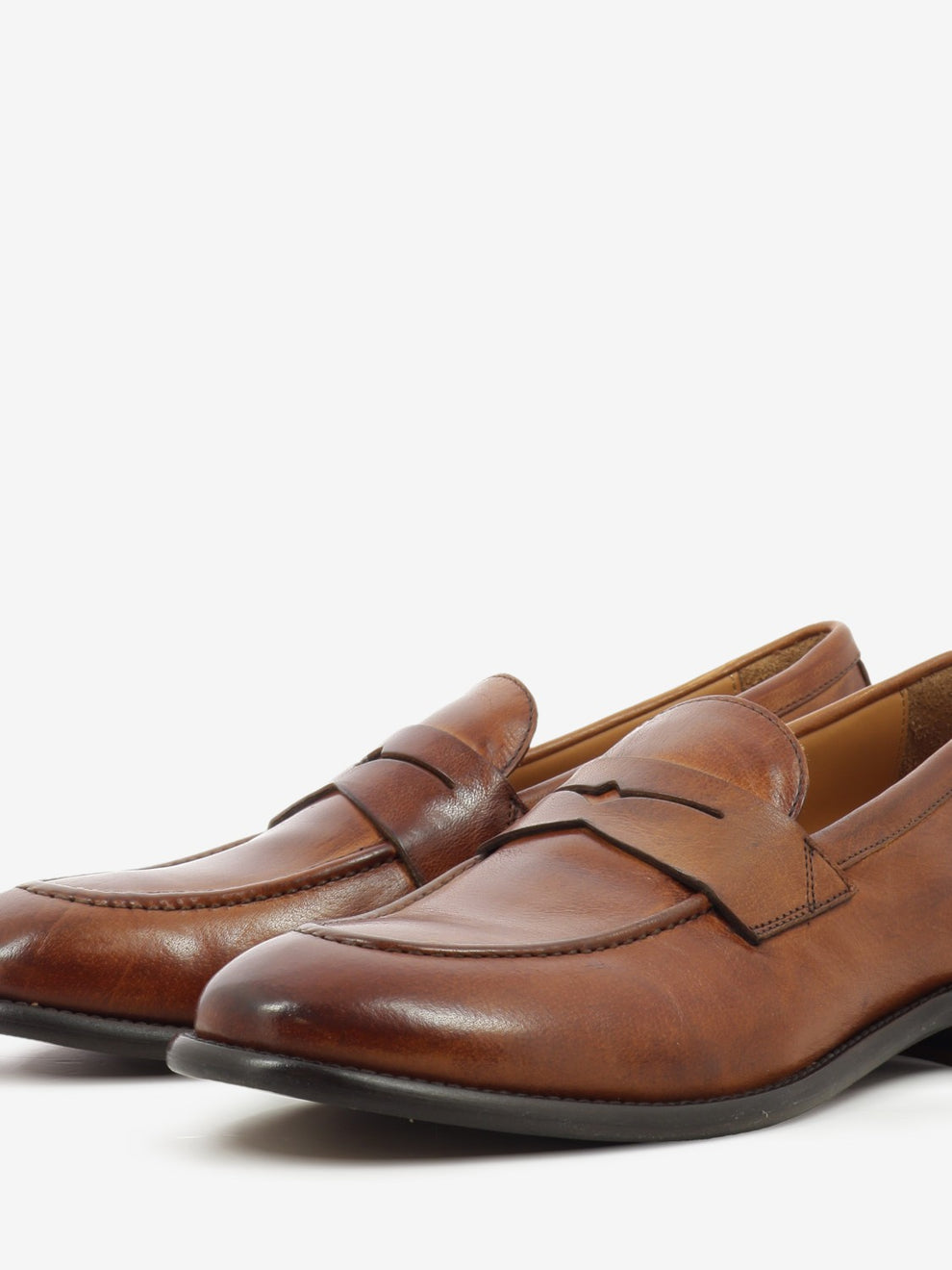 Leather moccasins
