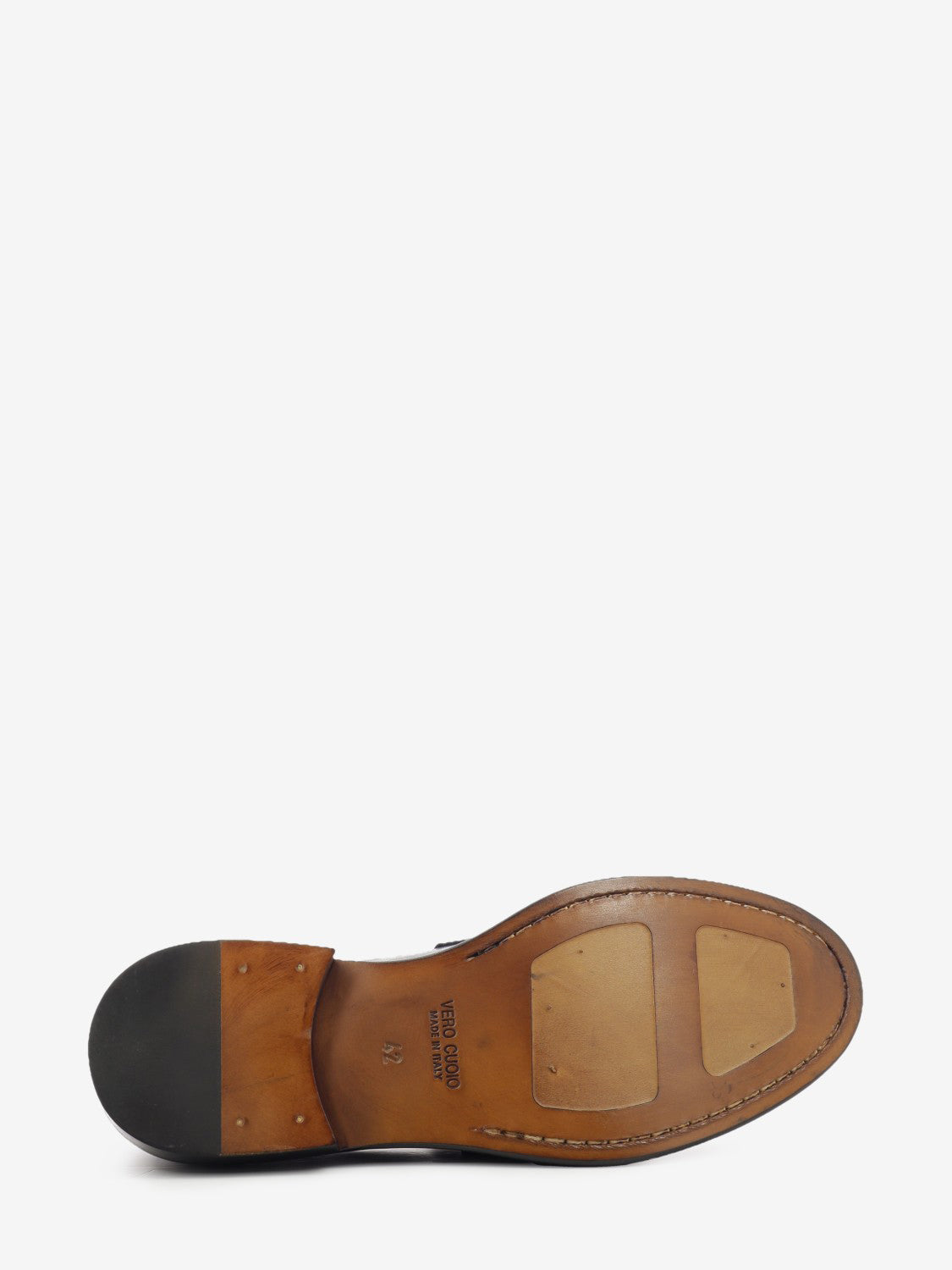 Black leather moccasins