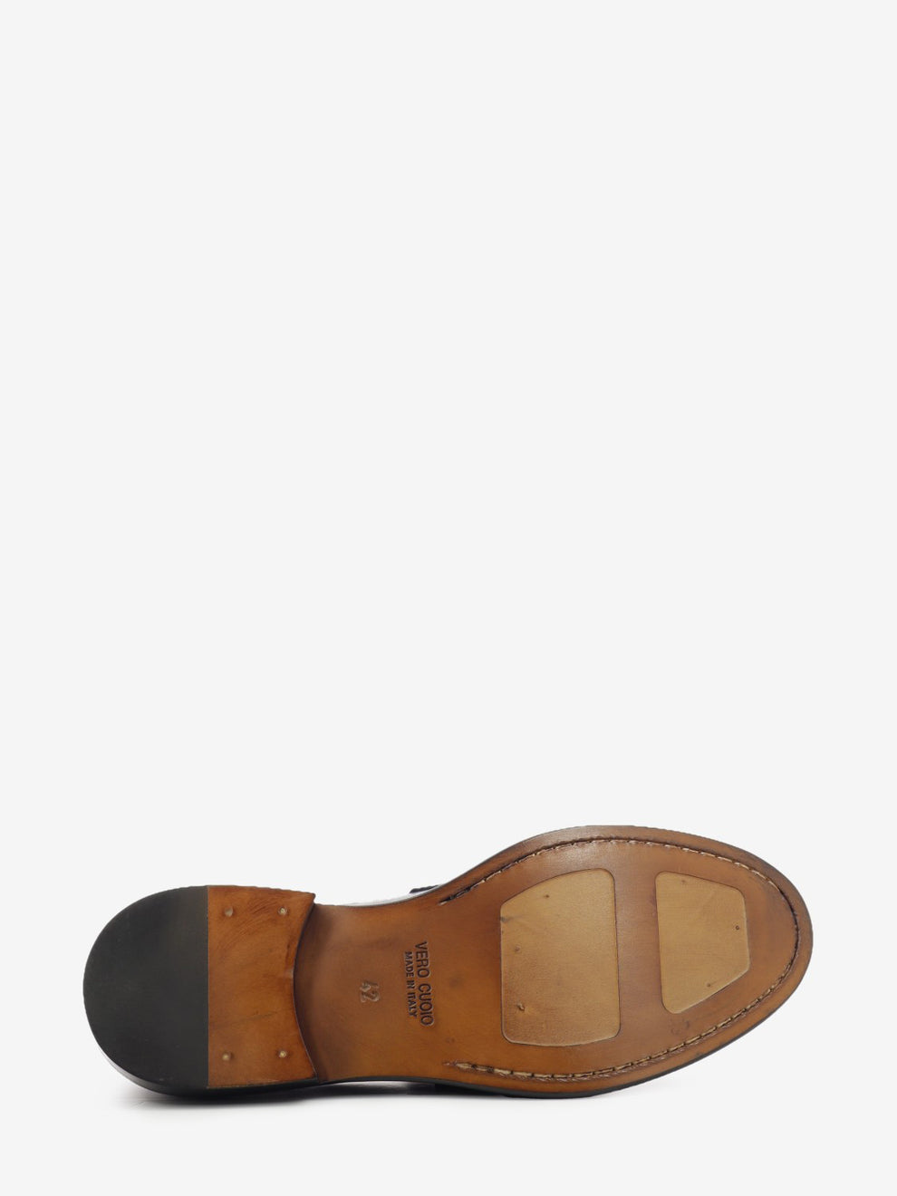 Black leather moccasins