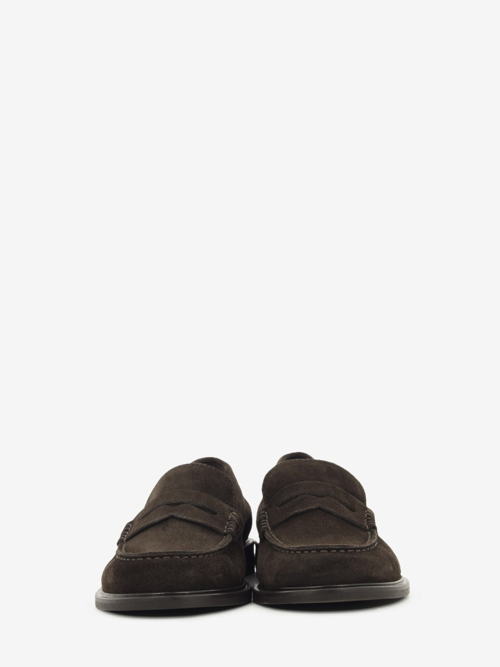 Mocassini in suede pepe