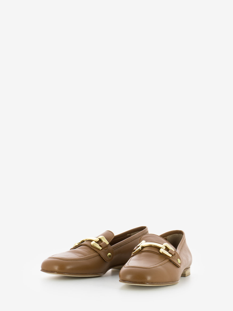 Mina nappa leather moccasins