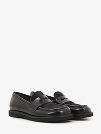 NAPLAK/PONY SKIN LOAFER BLACK 9711_BLACK