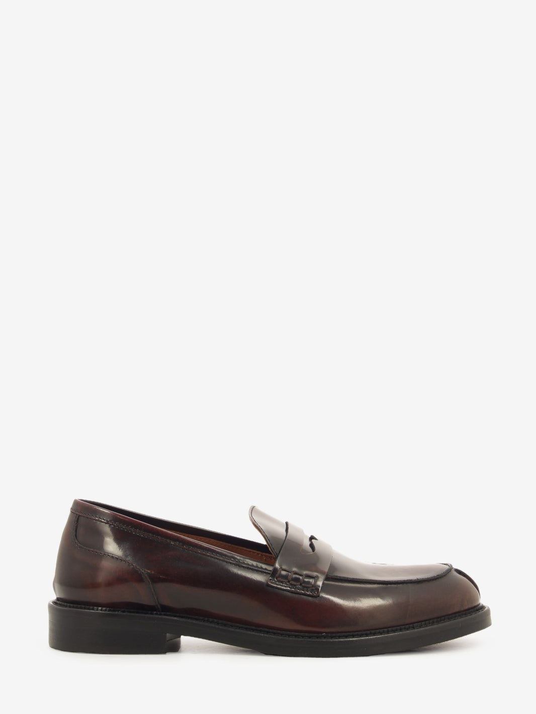 TOBACCO BRUSHED LOAFERS 9000_TOBACCO