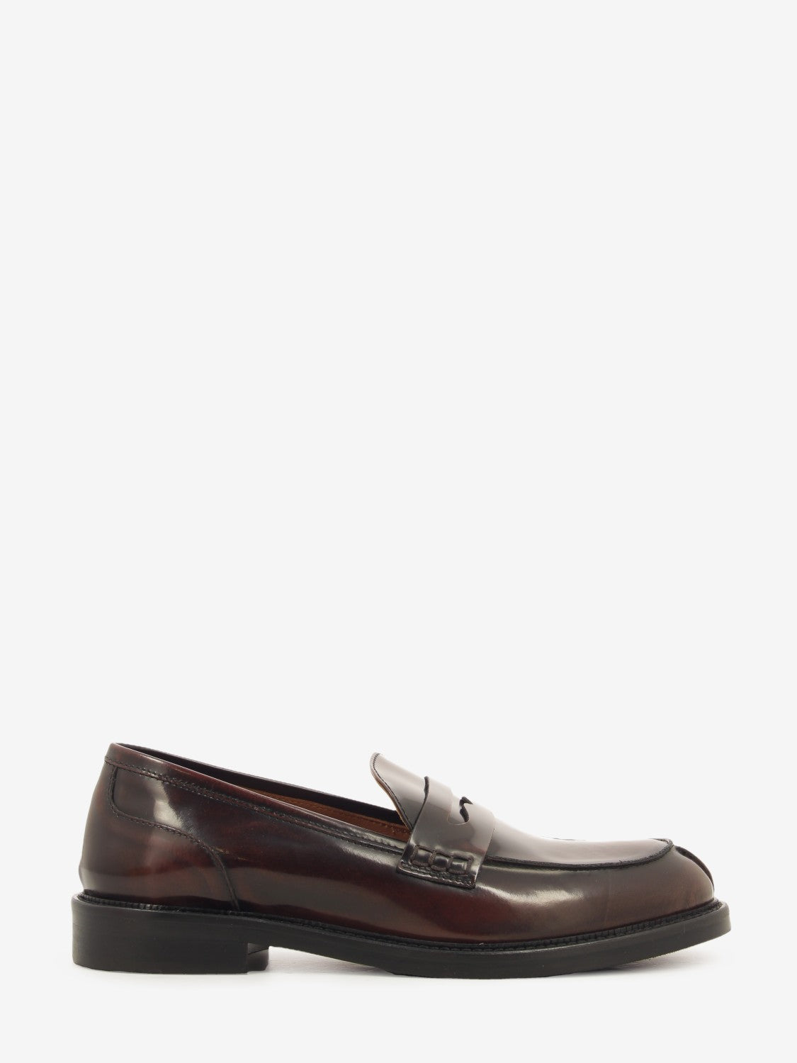 TOBACCO BRUSHED LOAFERS 9000_TOBACCO