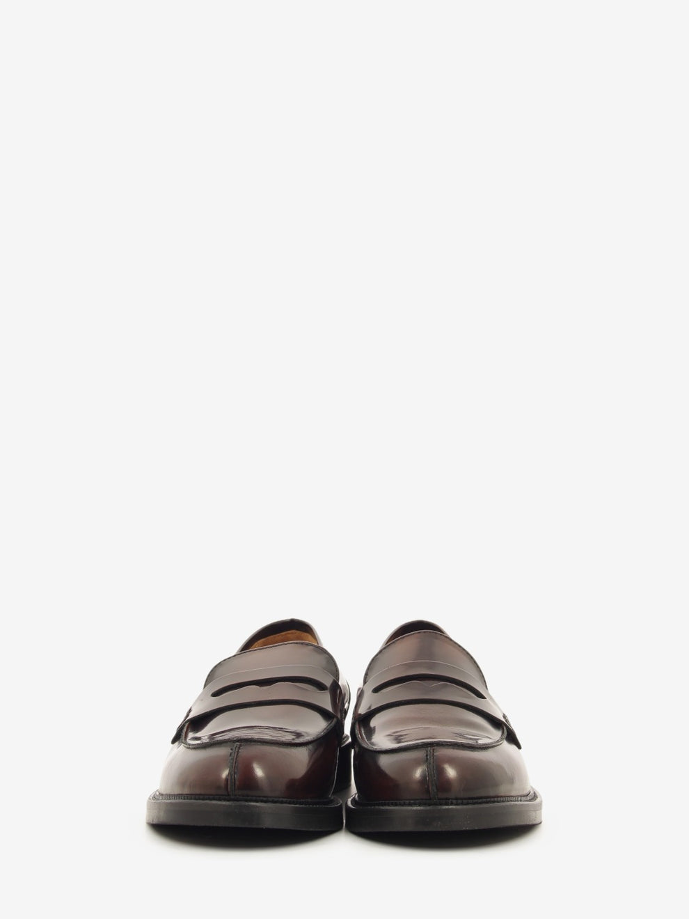 TOBACCO BRUSHED LOAFERS 9000_TOBACCO