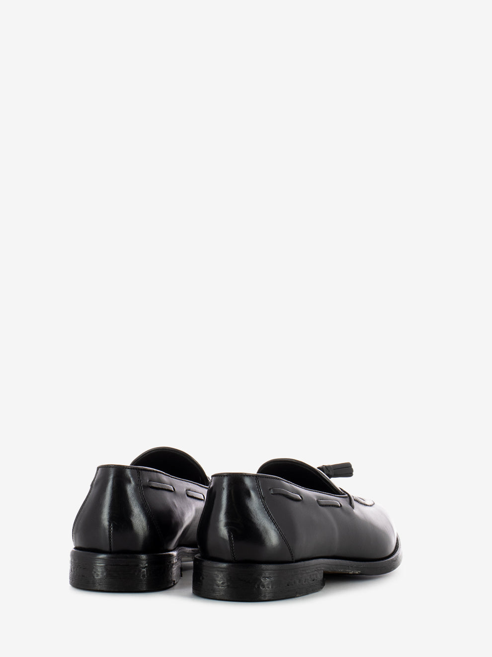 Black tassel loafer