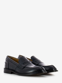 Mocassino Crust fascia penny blu marino
