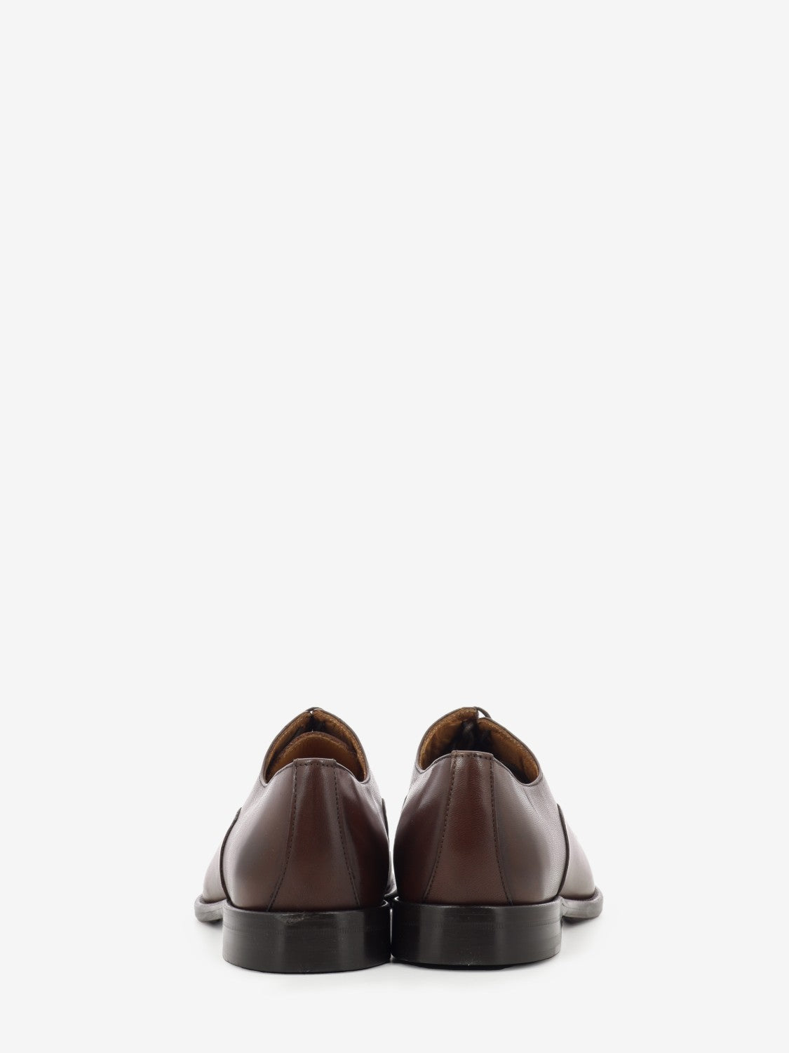 Oxford in pelle invecchiata marrone