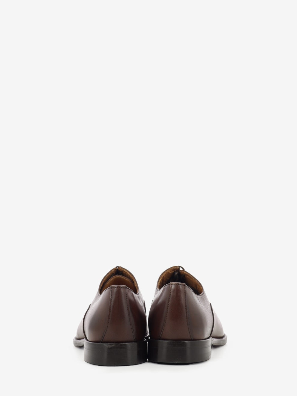 Oxford in pelle invecchiata marrone