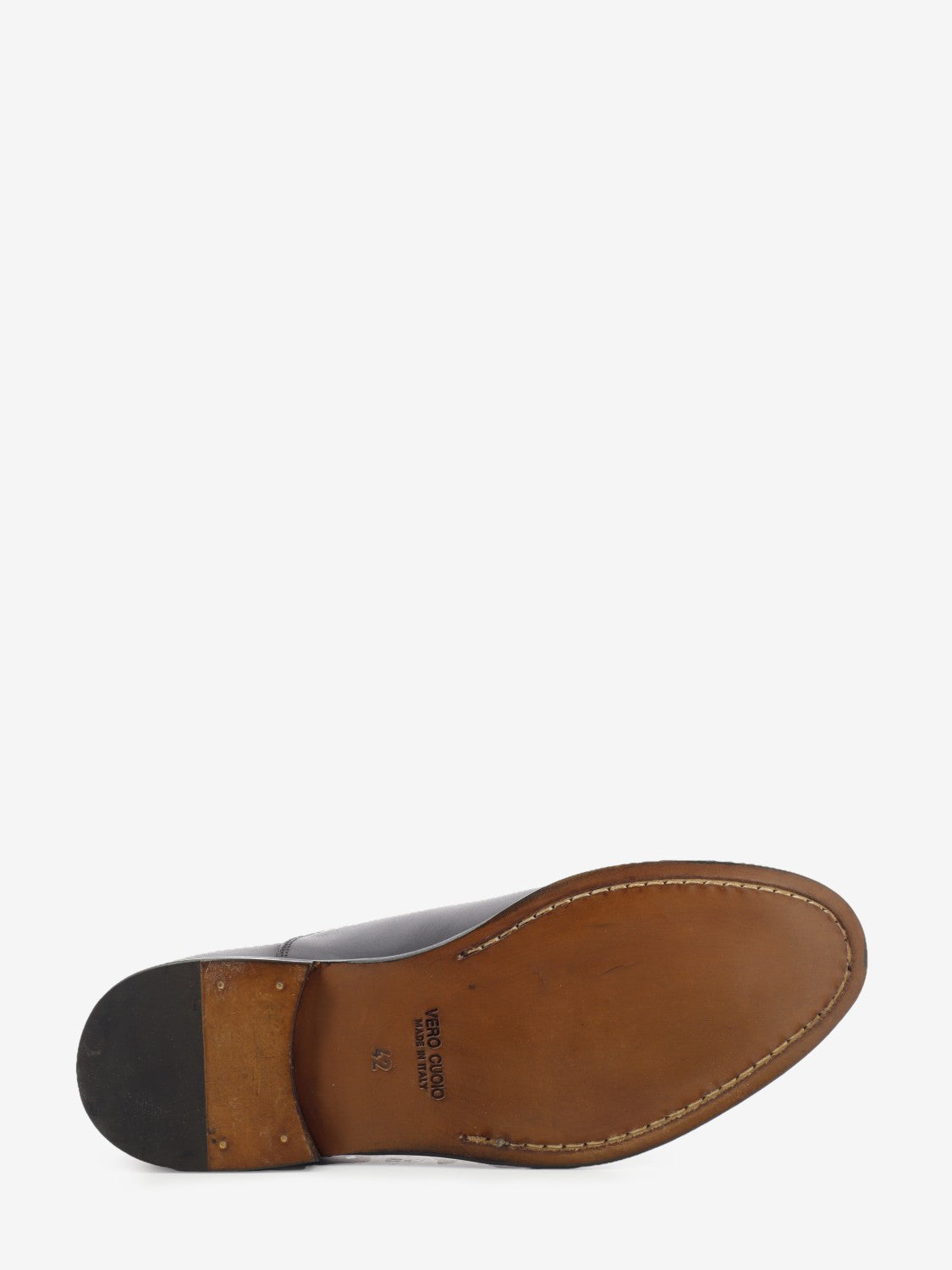 Black leather Oxfords
