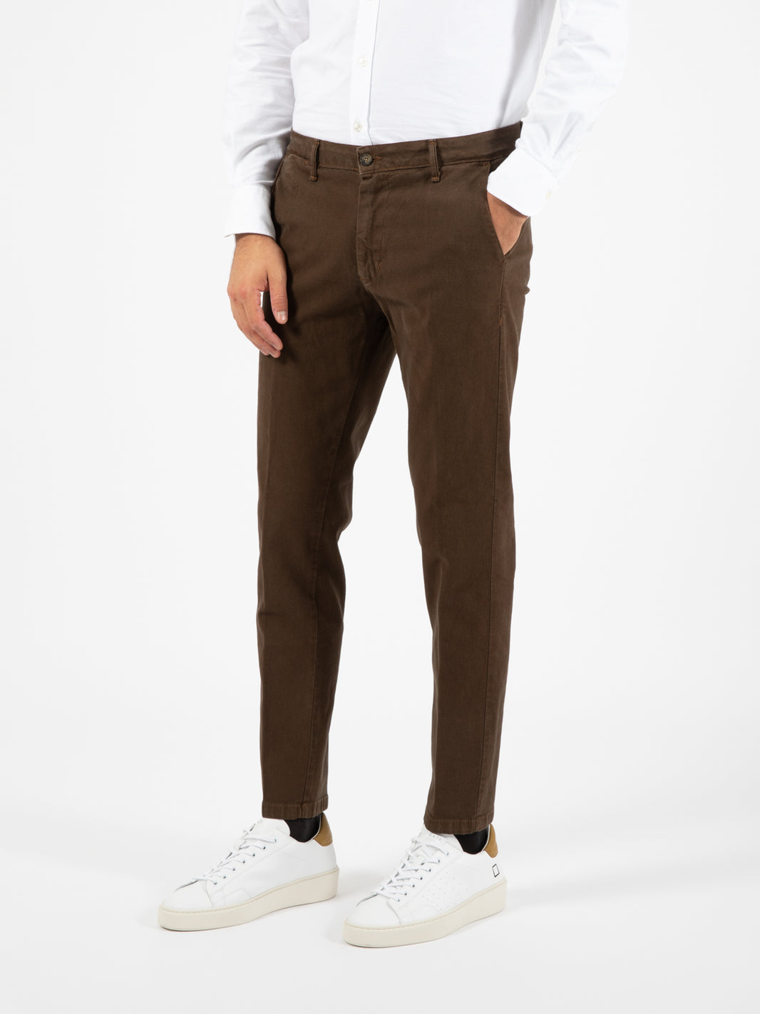 Pantalone armaturato caramello
