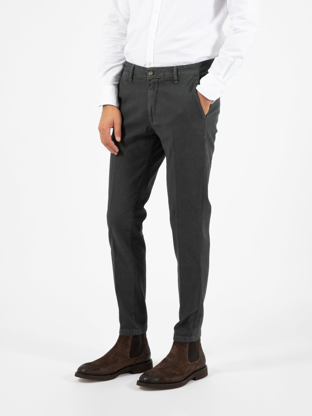 Pantalone armaturato grigio