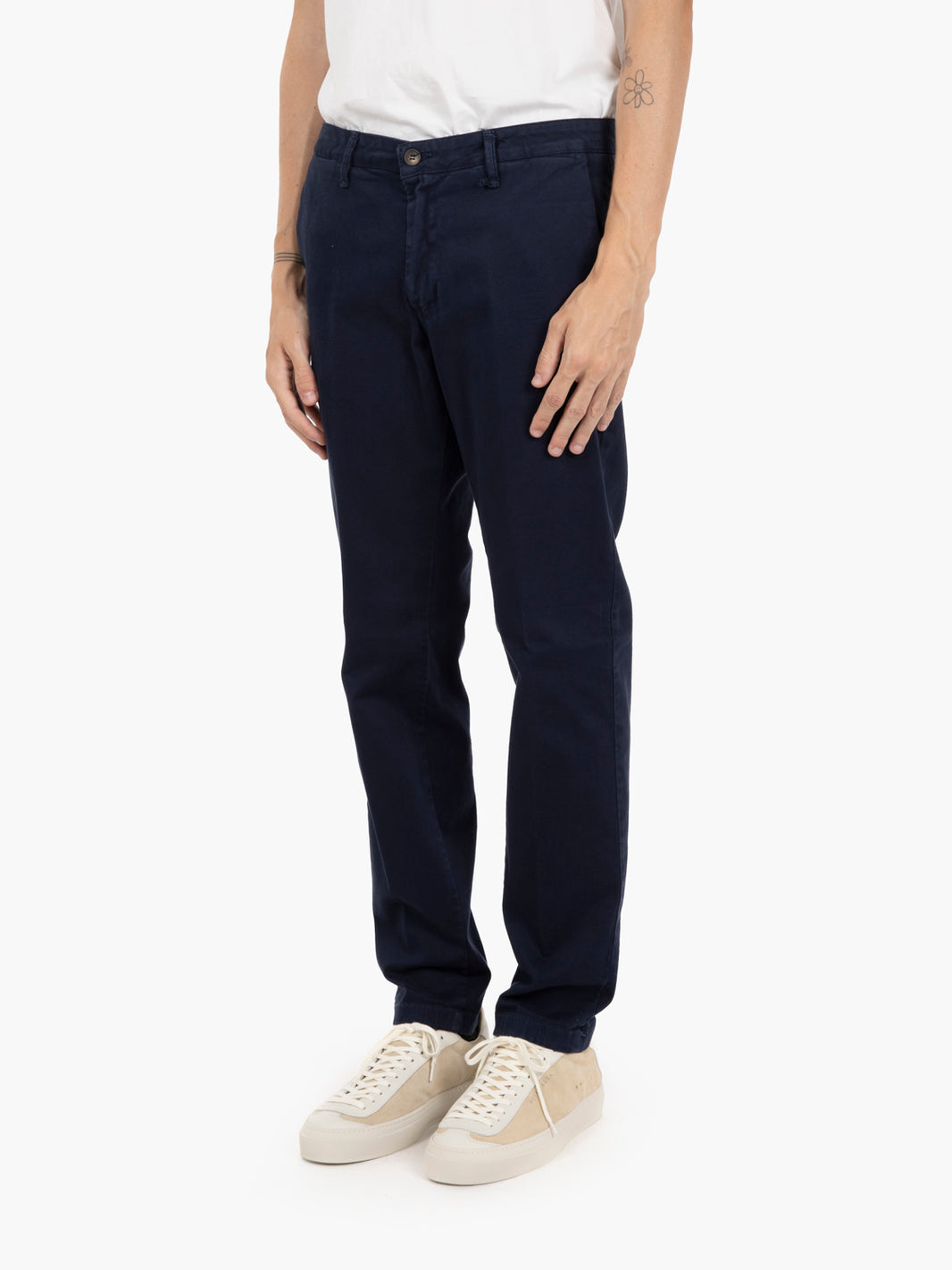 Pantalone chino blu