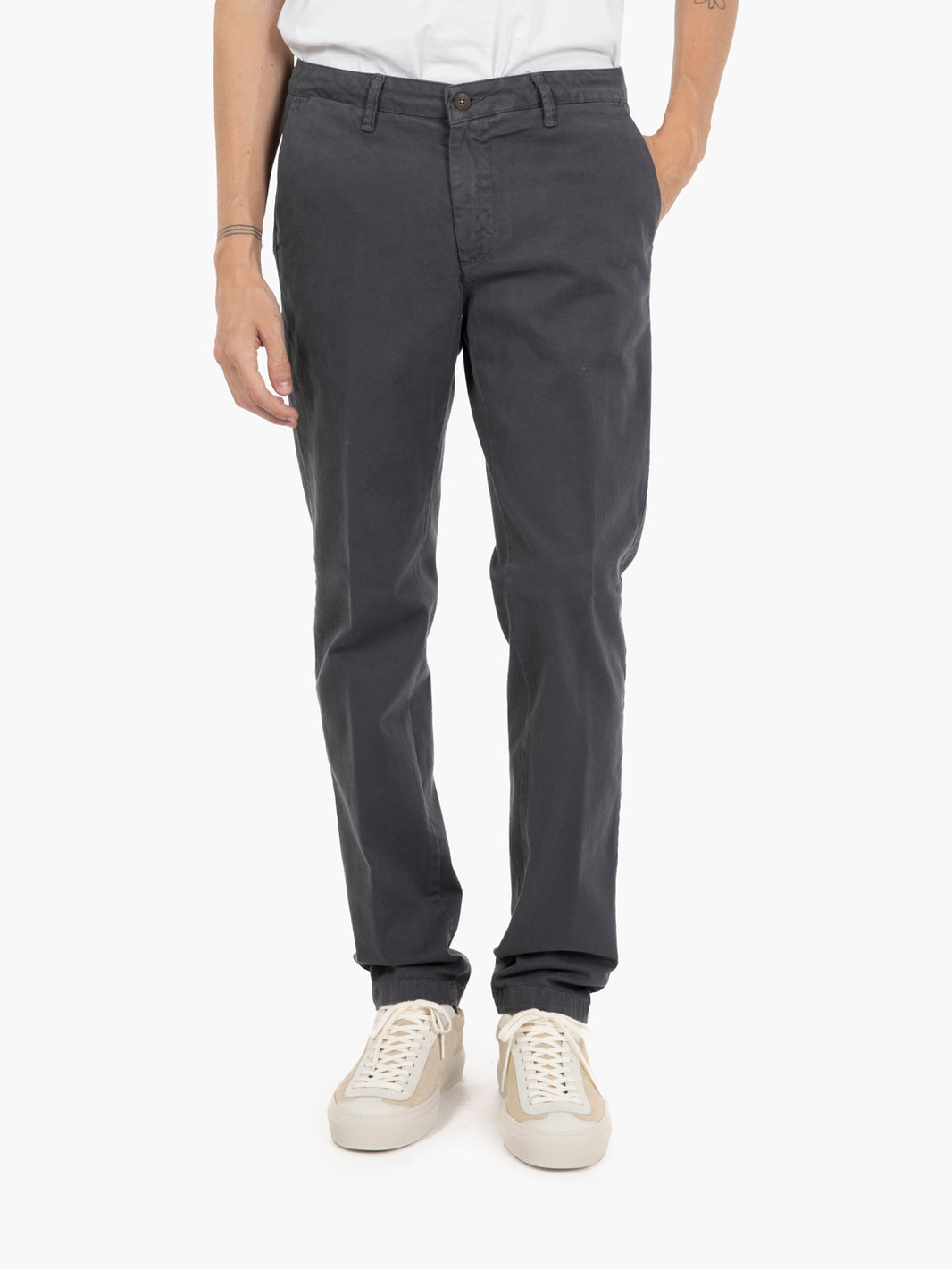 Pantalone chino grigio
