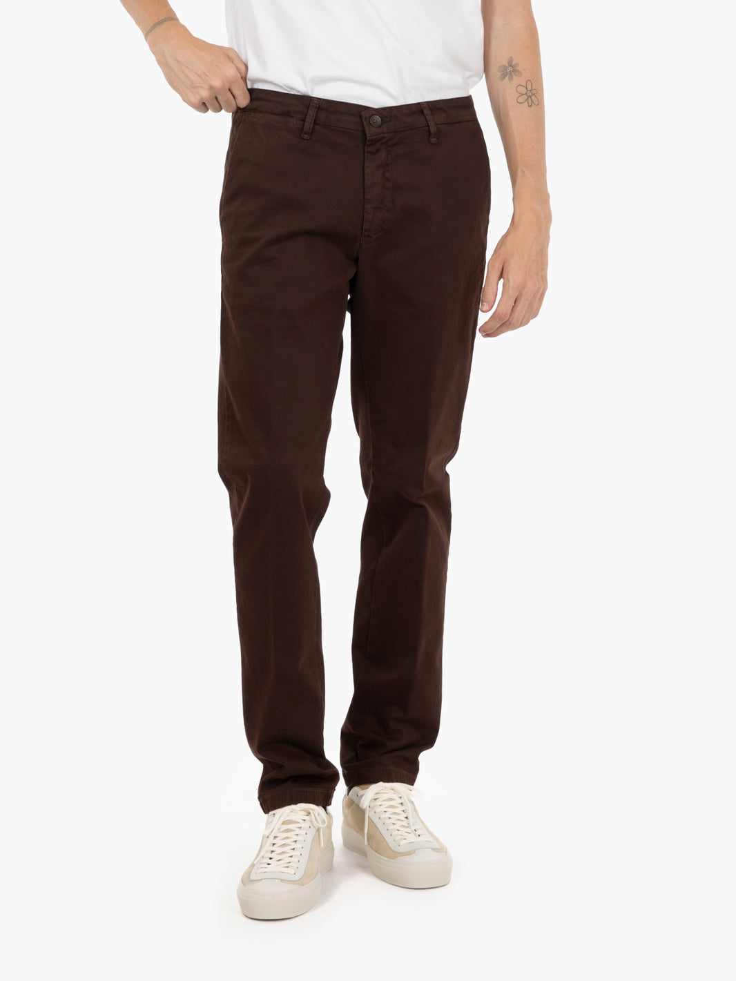 Pantalone chino moro