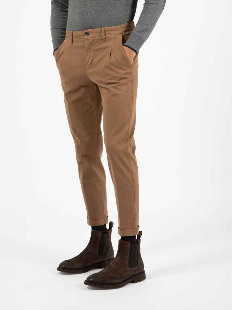 STIMM - Pantalone gabardina cappuccino