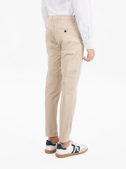 STIMM - Pantalone in twill sabbia