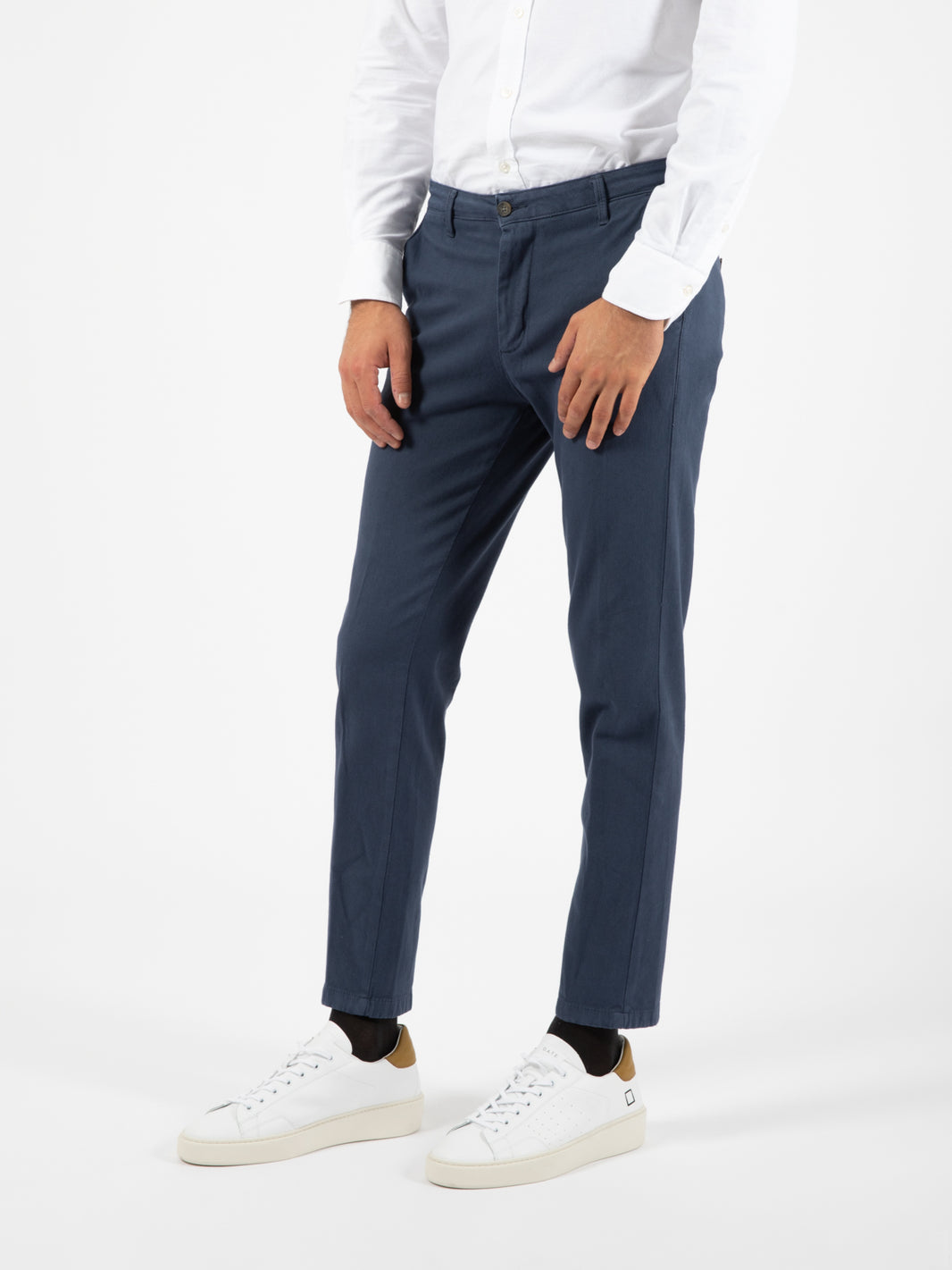Pantalone operato navy