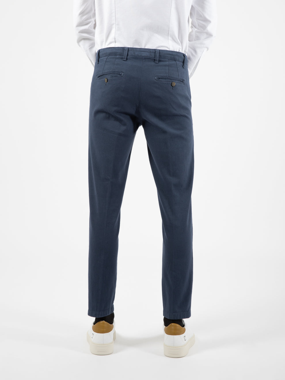 Pantalone operato navy