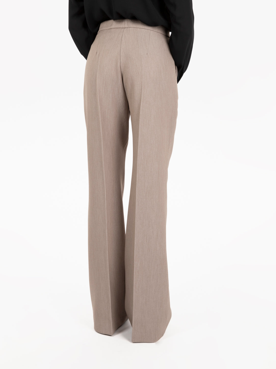 Pantalone palazzo beige