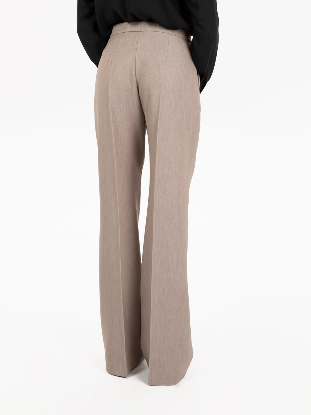 Pantalone palazzo beige