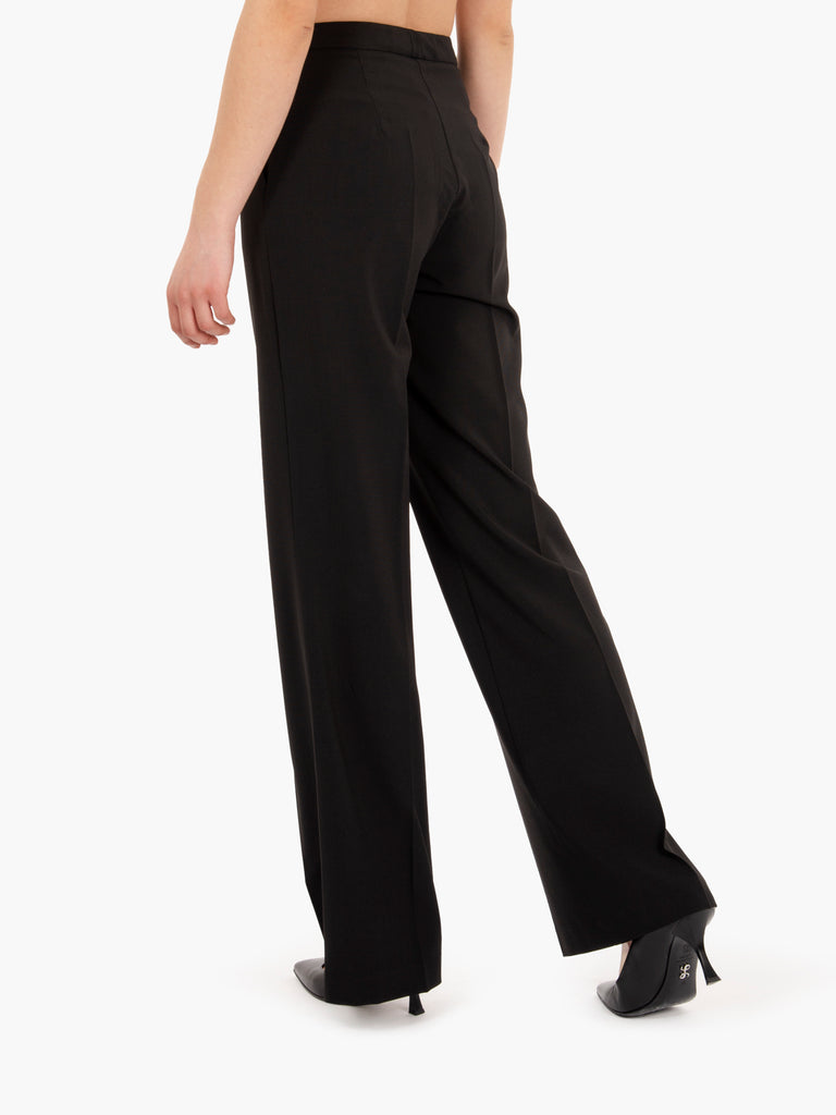 STIMM - Pantalone palazzo nero