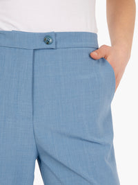 Palazzo trousers in powder