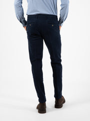 STIMM - Pantalone velluto blu