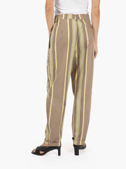 STIMM - Pantaloni a righe kaki