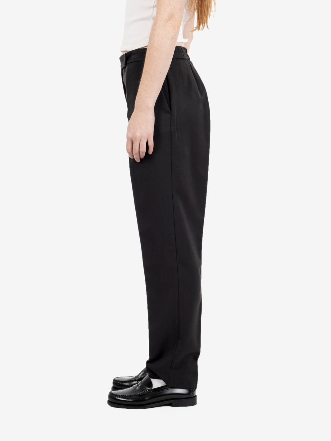Pantaloni a sigaretta chino nero