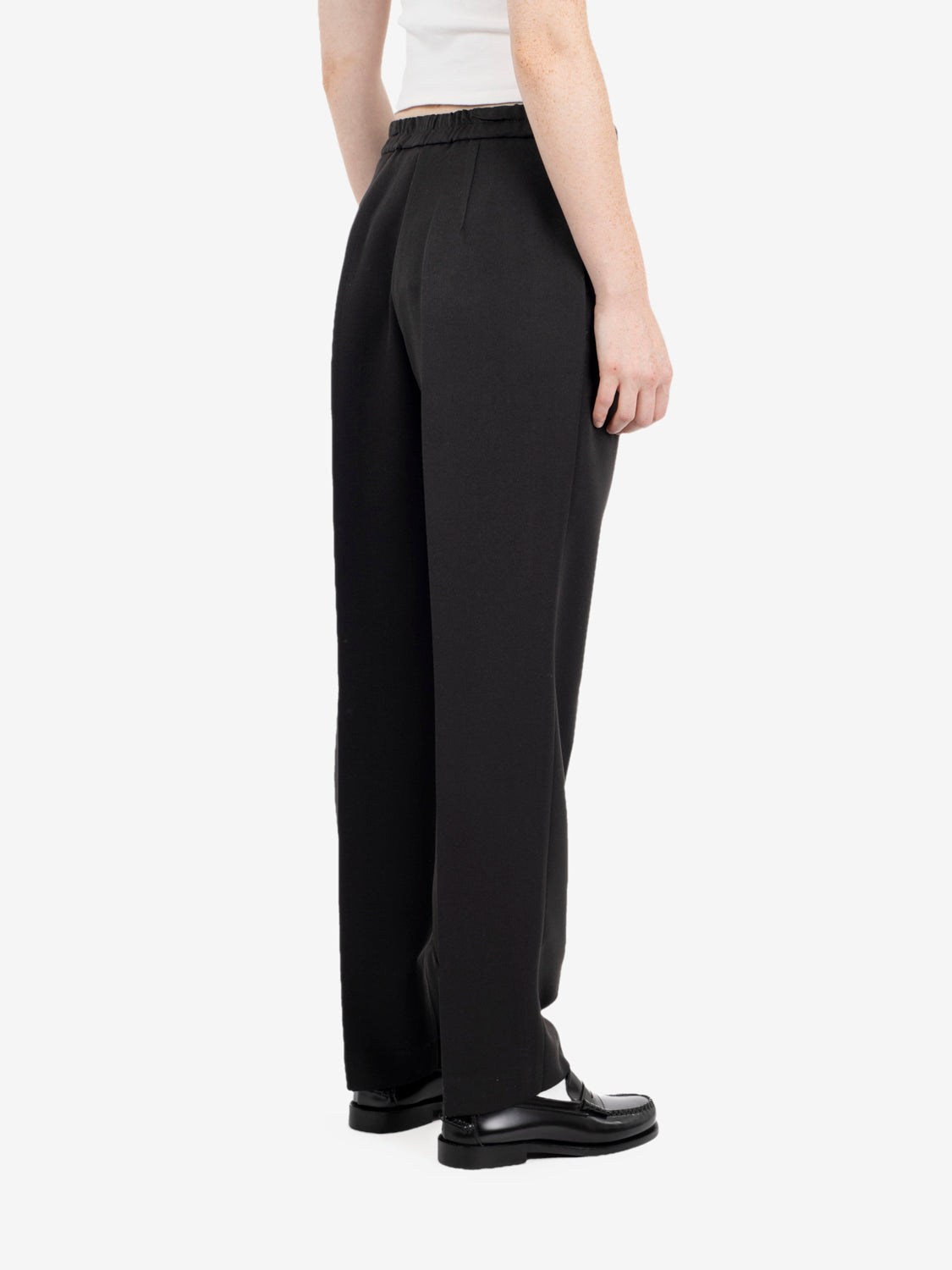 Pantaloni a sigaretta chino nero