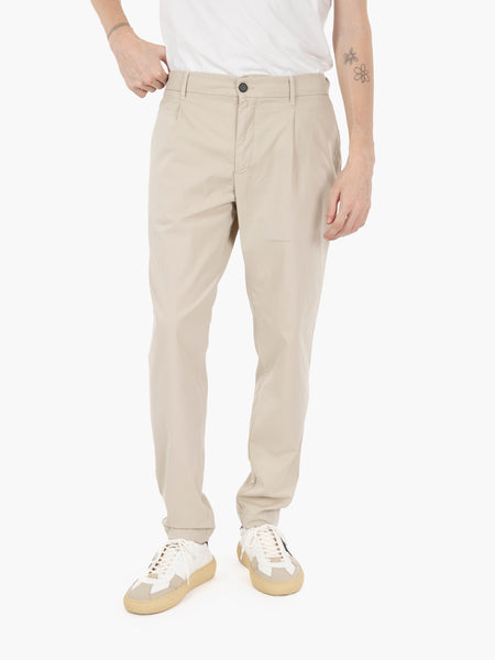 Pantaloni Abel cotone stretch calce