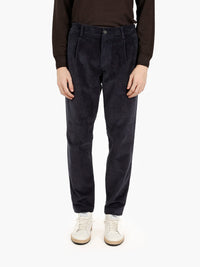 Abel Corduroy Trousers Blue
