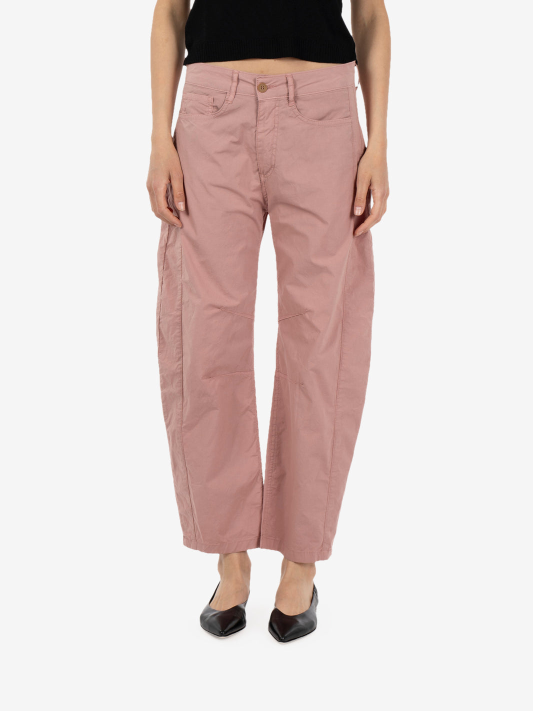 Geranium balloon trousers